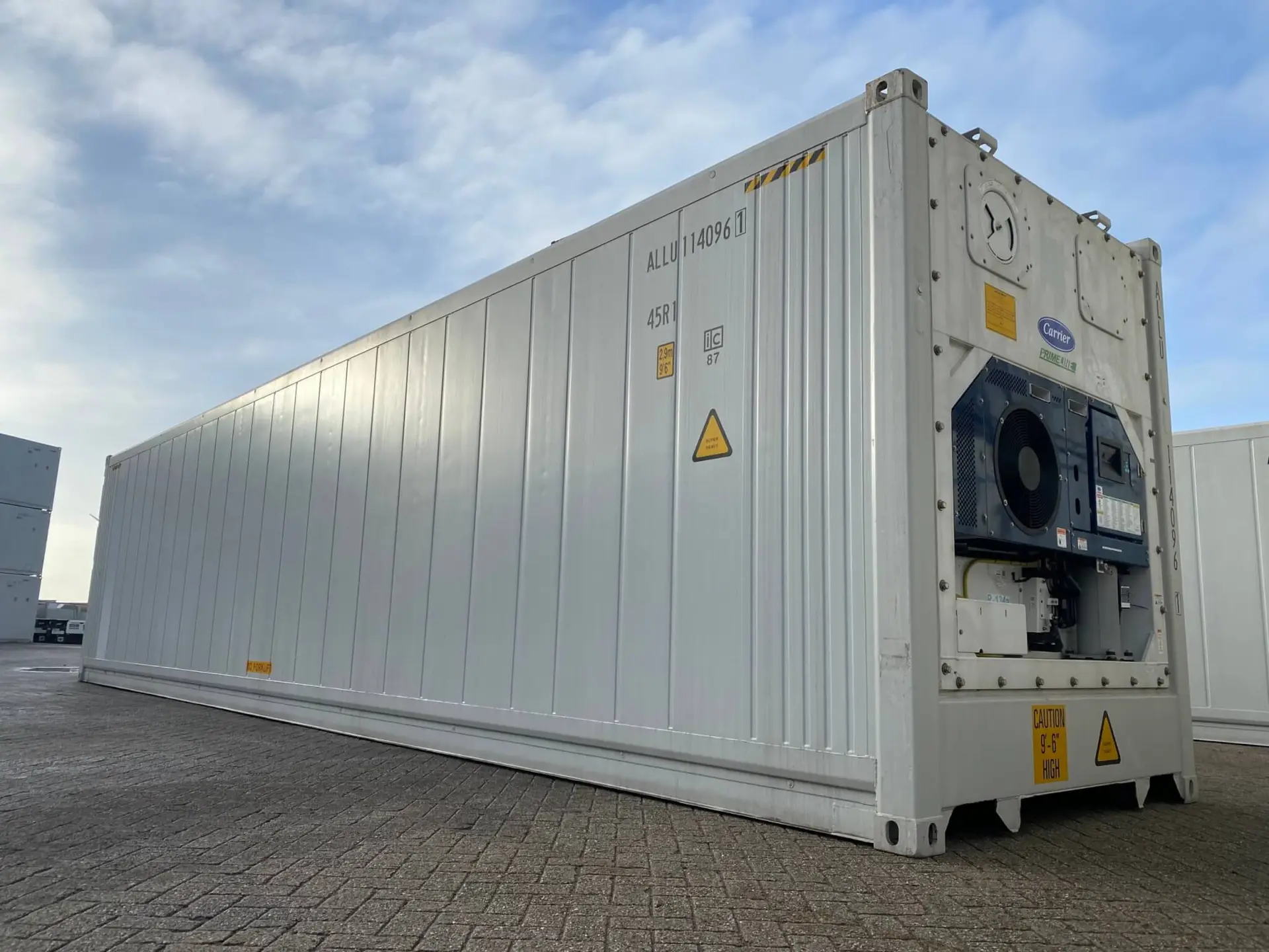 container climate control with Cubus Containers refigerated container reefer cubus containers