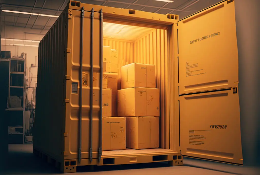 shipping containers with cubus containers
