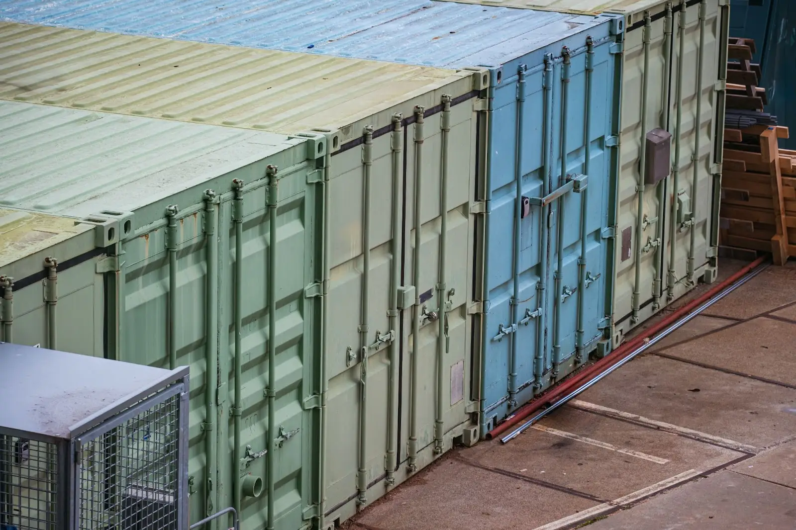 container grades with Cubus containers