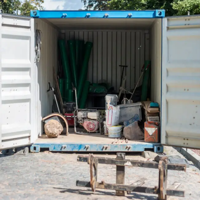 Shipping Containers on Construction Sites