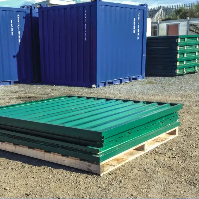 Flat Pack Containers: The Storage Solution for Sites with Terrible Access